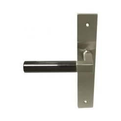 OUVRE&DECO Poignée De Porte Intérieure En Laiton Nickel Mat Et Béquille Canon De Fusil Sur Plaque BdC Entraxe 195 Mm, ALASKA 8 OUVRE&DECO Poignée De Porte Intérieure En Laiton Nickel Mat Et Béquille Canon De Fusil Sur Plaque BdC Entraxe 195 Mm, ALASKA -OUVRE Soldes 11340841 3