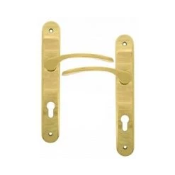 OUVRE&DECO Clenche De Porte Sur Plaque Clé I Finition Poli, EVA Laiton -OUVRE Soldes 11340865 2