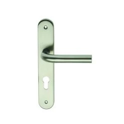 OUVRE&DECO Poignée De Porte D'entrée Design En Inox Sur Plaque Clé I Entraxe 195 Mm, CHAMPION -OUVRE Soldes 11340917 2