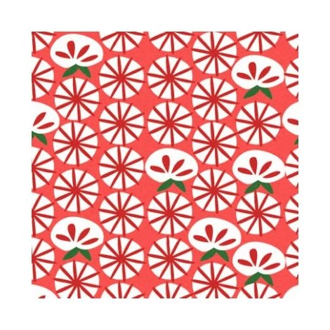 OUVRE&DECO Papier Peint Intissé Décoration RED PAVOT 3 OUVRE&DECO Papier Peint Intissé Décoration RED PAVOT