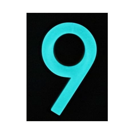 OUVRE&DECO Signalétique Luminescent Numéro De Rue 9 Chiffre En Inox, Night Shine 4 OUVRE&DECO Signalétique Luminescent Numéro De Rue 9 Chiffre En Inox, Night Shine – Image 2