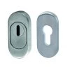 OUVRE&DECO Rosaces De Protection Ovale Haute Sécurité, Pour Clé I En Inox, Modèle SÉCURITÉ