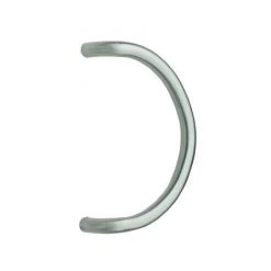 OUVRE&DECO Barre De Tirage Tubulaire Demi-cercle En Inox, Diamètre 32 Mm, Entraxe 350 Mm, Avec Support Droit, Modèle I7077