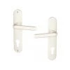 OUVRE&DECO Poignée De Porte D'entrée En Nylon Blanc Cassé Sur Plaque Clé I, FLAINE -OUVRE Soldes 30055141 1