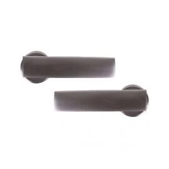 OUVRE&DECO Poignée De Porte Intérieure Design En Alu Sur Rosace Ronde BdC, NORMA