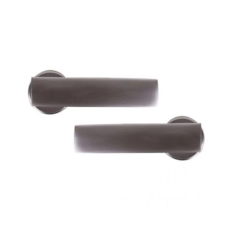 OUVRE&DECO Poignée De Porte Intérieure Design En Alu Sur Rosace Ronde BdC, NORMA 3 OUVRE&DECO Poignée De Porte Intérieure Design En Alu Sur Rosace Ronde BdC, NORMA