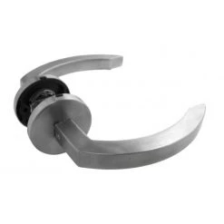 OUVRE&DECO Poignée De Porte Intérieure Design En Inox Sur Rosace Ronde BdC, JUPITER