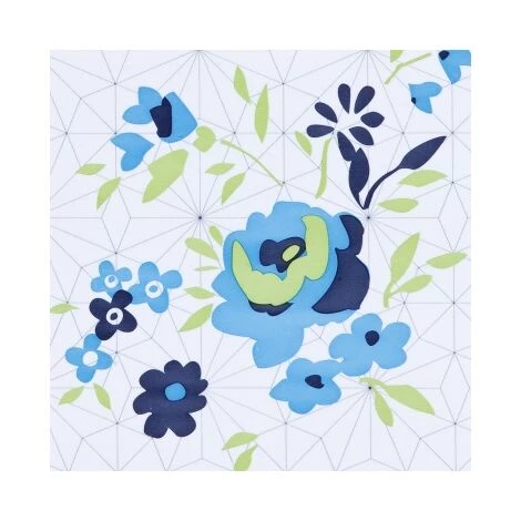 OUVRE&DECO Dalle De Sol à Coller Décoration BLUE ROSE 4 OUVRE&DECO Dalle De Sol à Coller Décoration BLUE ROSE – Image 3