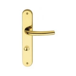 OUVRE&DECO Poignée De Porte Intérieure Design Sur Plaque Conda/Déconda Entraxe 195 Mm, TRIESTE