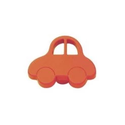 OUVRE&DECO Bouton De Porte Et Tiroir De Meuble Voiture Enfant En Plastique Rouge-orange De 44X34 Mm, PETITE OTO