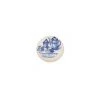 OUVRE&DECO Bouton De Porte Et Tiroir De Meuble En Porcelaine Bleu De Ø 38mm, GOUTTER -OUVRE Soldes 61779 1