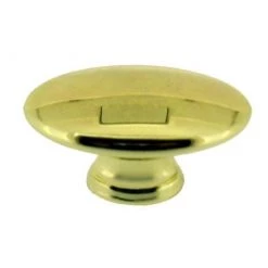 OUVRE&DECO Bouton De Porte Et Tiroir De Meuble En Zamak Doré 23x35mm, COMETE