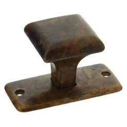 OUVRE&DECO Bouton De Porte Et Tiroir De Meuble En Zamak Rouille 25x25x28mm, PLATINE ROMAN
