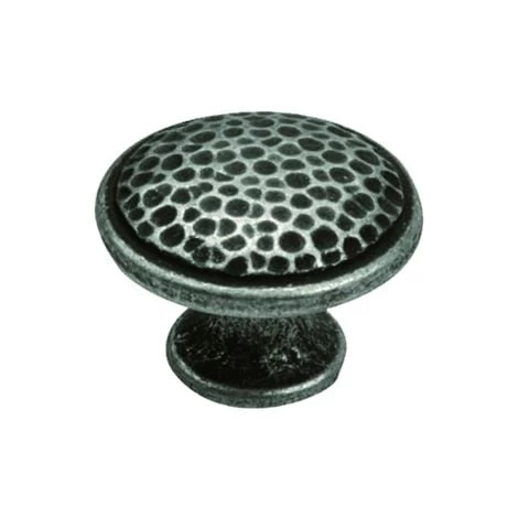 OUVRE&DECO Bouton De Porte Et Tiroir De Meuble En Zamak Vieil Argent Ø30mm, TOSCANE 3 OUVRE&DECO Bouton De Porte Et Tiroir De Meuble En Zamak Vieil Argent Ø30mm, TOSCANE
