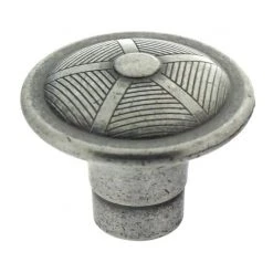 OUVRE&DECO Bouton De Porte Et Tiroir De Meuble Zamak Vieux Fer Ø30mm, PRELUDE