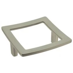OUVRE&DECO Poignée De Porte Et Tiroir De Meuble En Aluminium Inox De 74X26mm Entraxe 64mm, FRAME