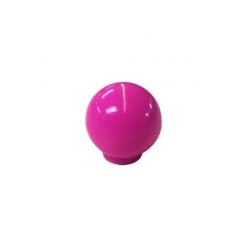 OUVRE&DECO Bouton De Meuble Et Tiroir De Porte Plastique Rose Indien Ø30 Mm, BOULE Couleur