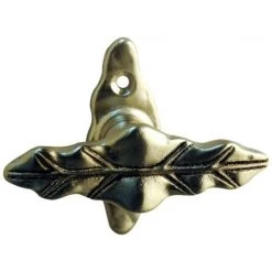 OUVRE&DECO Bouton De Fenêtre Design En Aluminium Viel Argent, FEUILLE