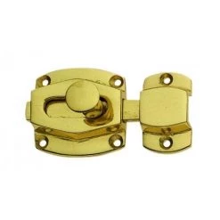 OUVRE&DECO Targette De Porte Intérieure En Laiton Poli, VICTORIAN