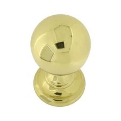 OUVRE&DECO Boule De Rampe D'escalier En Laiton Poli Diamètre 65 Mm, BOWL Laiton