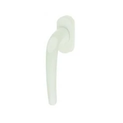OUVRE&DECO Poignée De Fenêtre Et Oscillo-battant Design En Aluminium Laqué Blanc, ZENIA