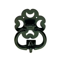 OUVRE&DECO Heurtoir CLOCHE, En Fer Noir, Rustique