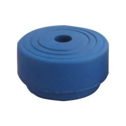 OUVRE&DECO Butée De Porte Design En Caoutchouc Bleu Ø 45 Mm, ROND