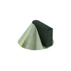 OUVRE&DECO Butée De Porte Pyramide En Zamak Finition Inox