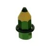 OUVRE&DECO Butée De Porte En Bois Vert, CRAYON -OUVRE Soldes 62505 1