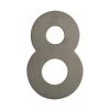 OUVRE&DECO Signalétique Numéro De Rue 8 En Inox Mat De 120, STANDARD -OUVRE Soldes 62539 1