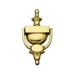 OUVRE&DECO Heurtoir VICTORIAN, En Laiton Poli, Vis Apprente