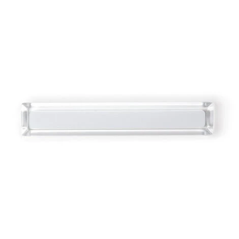 OUVRE&DECO Poignée De Porte Et Tiroir De Meuble En Transparent Blanc Entraxe 96mm, CORE 3 OUVRE&DECO Poignée De Porte Et Tiroir De Meuble En Transparent Blanc Entraxe 96mm, CORE