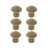 OUVRE&DECO Lot De 6 Boutons De Porte Et Tiroir De Meuble En Bois Brut Ø30mm, LYONNAIS -OUVRE Soldes 71839 1