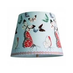 OUVRE&DECO Abat-jour Conique 34cm Décoration BUTTERFLY